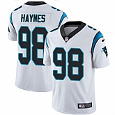 Nike Men & Women & Youth Panthers 98 Marquis Haynes White NFL Vapor Untouchable Limited Jersey,baseball caps,new era cap wholesale,wholesale hats